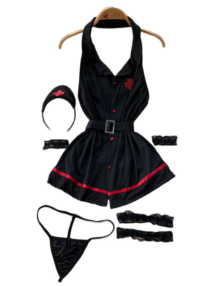 Summer Clothing Collection - Erotic Fashion Sexy Halter Lingerie Dress