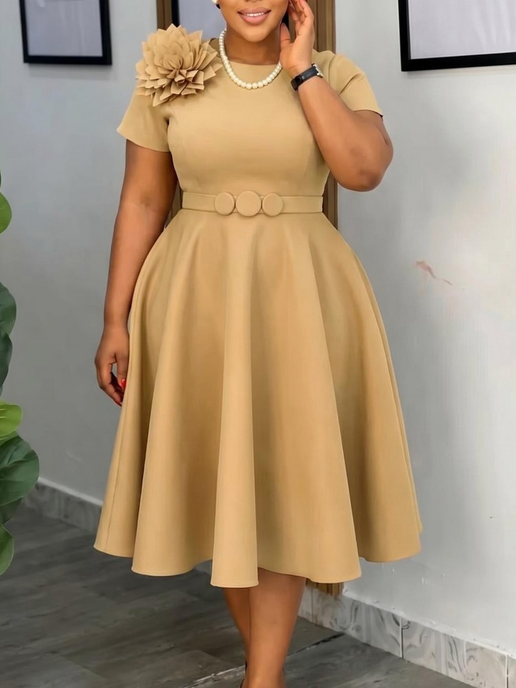 Summer Clothing Colors - Plus Size Summer Autumn New Solid