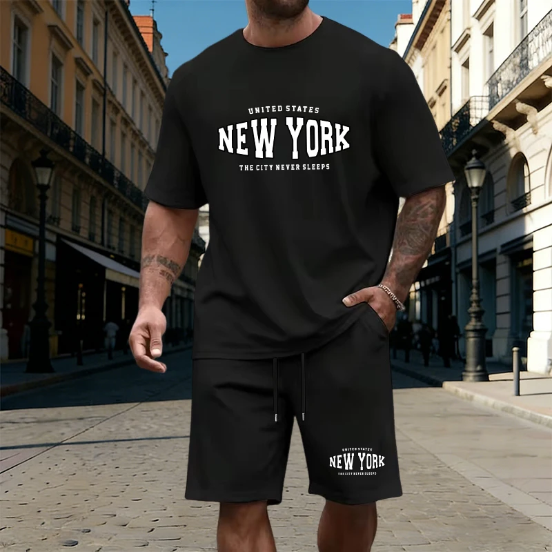 Mens T-Shirt Tracksuit Printin - Quality Summer Clothing avaliação e preço