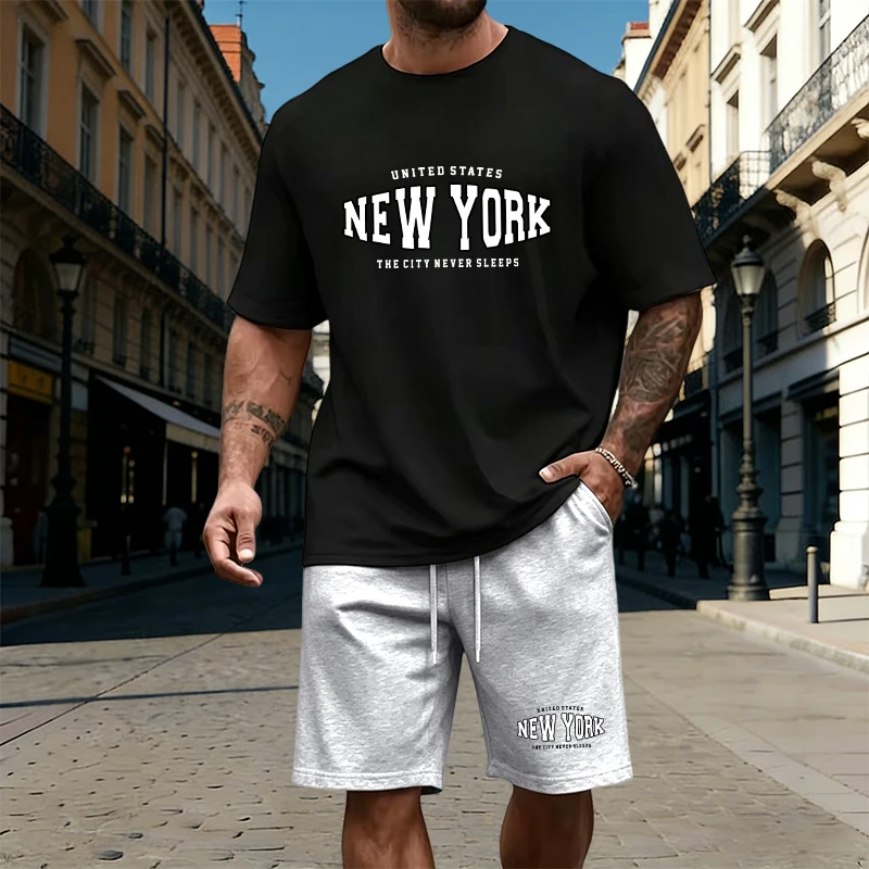 Mens T-Shirt Tracksuit Printin - Quality Summer Clothing avaliação e preço