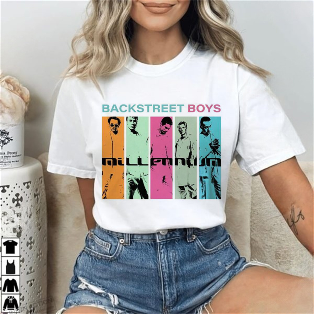 Backstreet Boys top tees women - Summer Grunge Clothing avaliação e preço