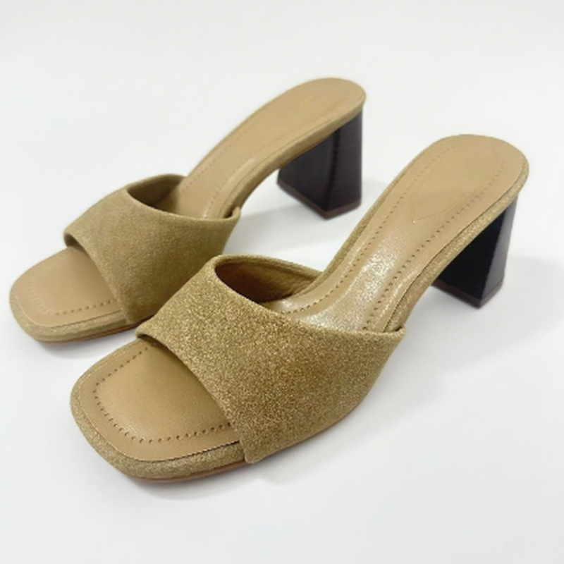 2025 Elegant Block Heels Women - Summer Clothing Office avaliação e preço