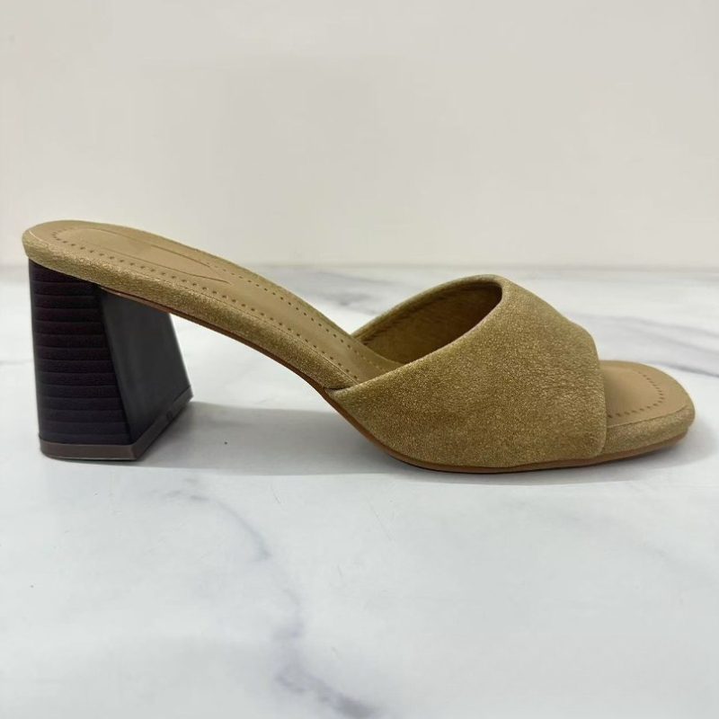 2025 Elegant Block Heels Women - Summer Clothing Office avaliação e preço