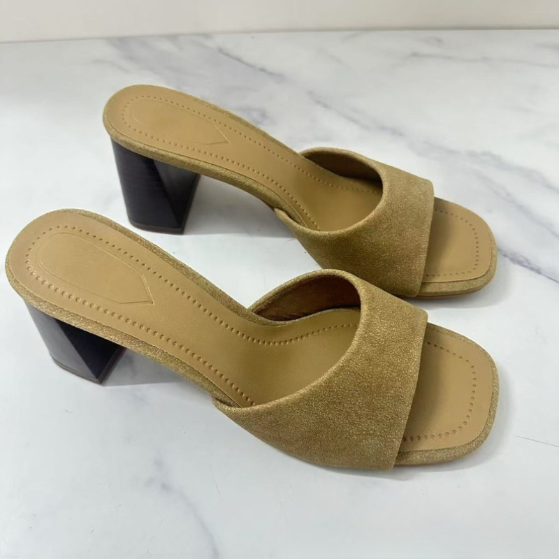 2025 Elegant Block Heels Women - Summer Clothing Office avaliação e preço