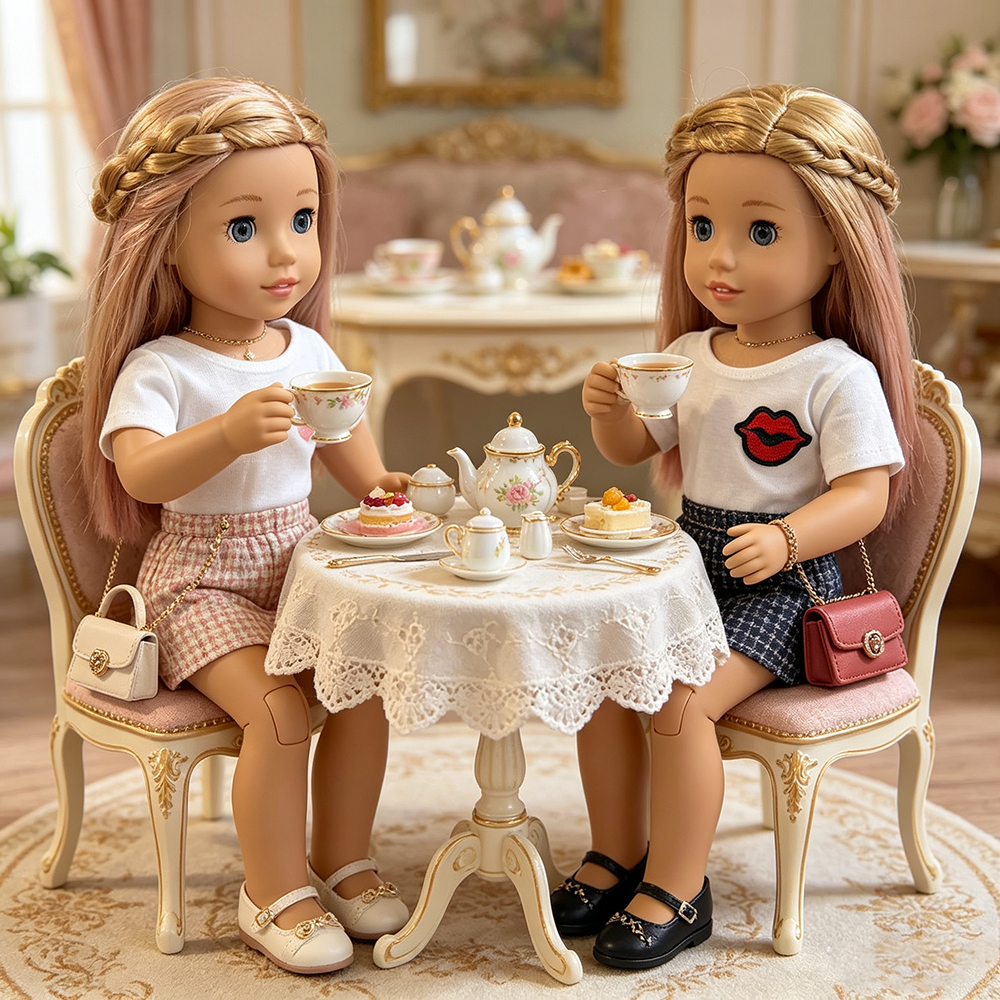 18 Inch Doll Girl Gentle and S - Summer Away Clothing avaliação e preço