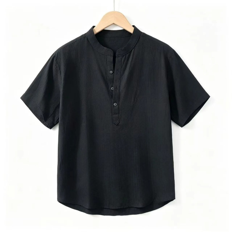 Summer Thin Short-sleeved Shir - Summer Clothing Office avaliação e preço