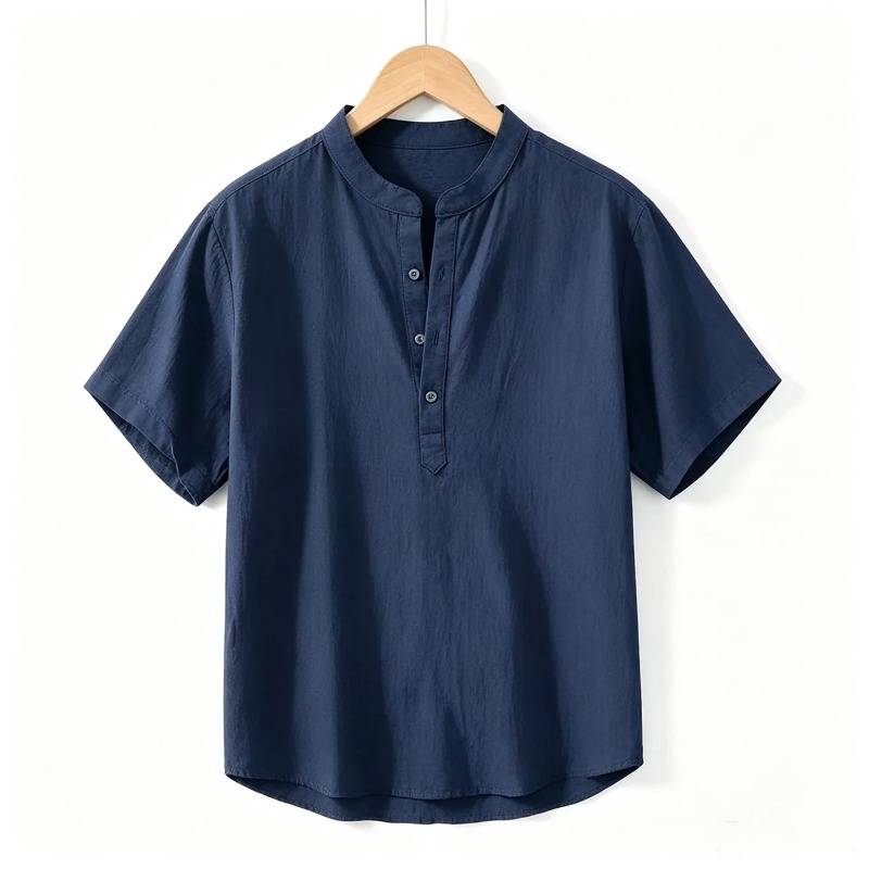 Summer Thin Short-sleeved Shir - Summer Clothing Office avaliação e preço