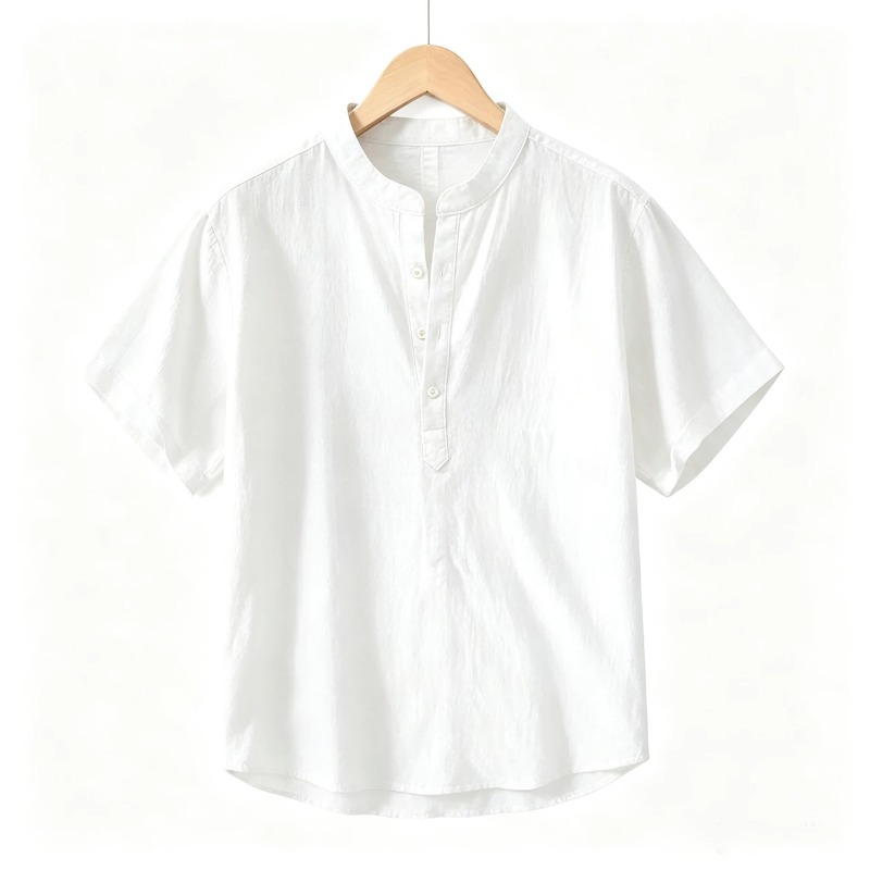 Summer Thin Short-sleeved Shir - Summer Clothing Office avaliação e preço