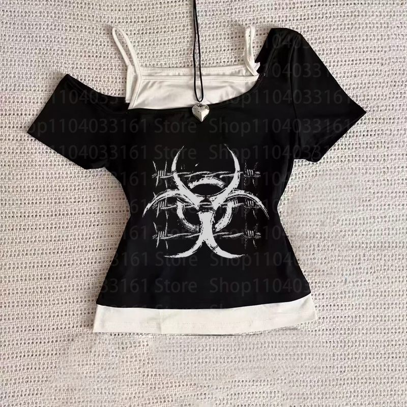 Y2k Style Aesthetics Streetwea - Summer Grunge Clothing avaliação e preço