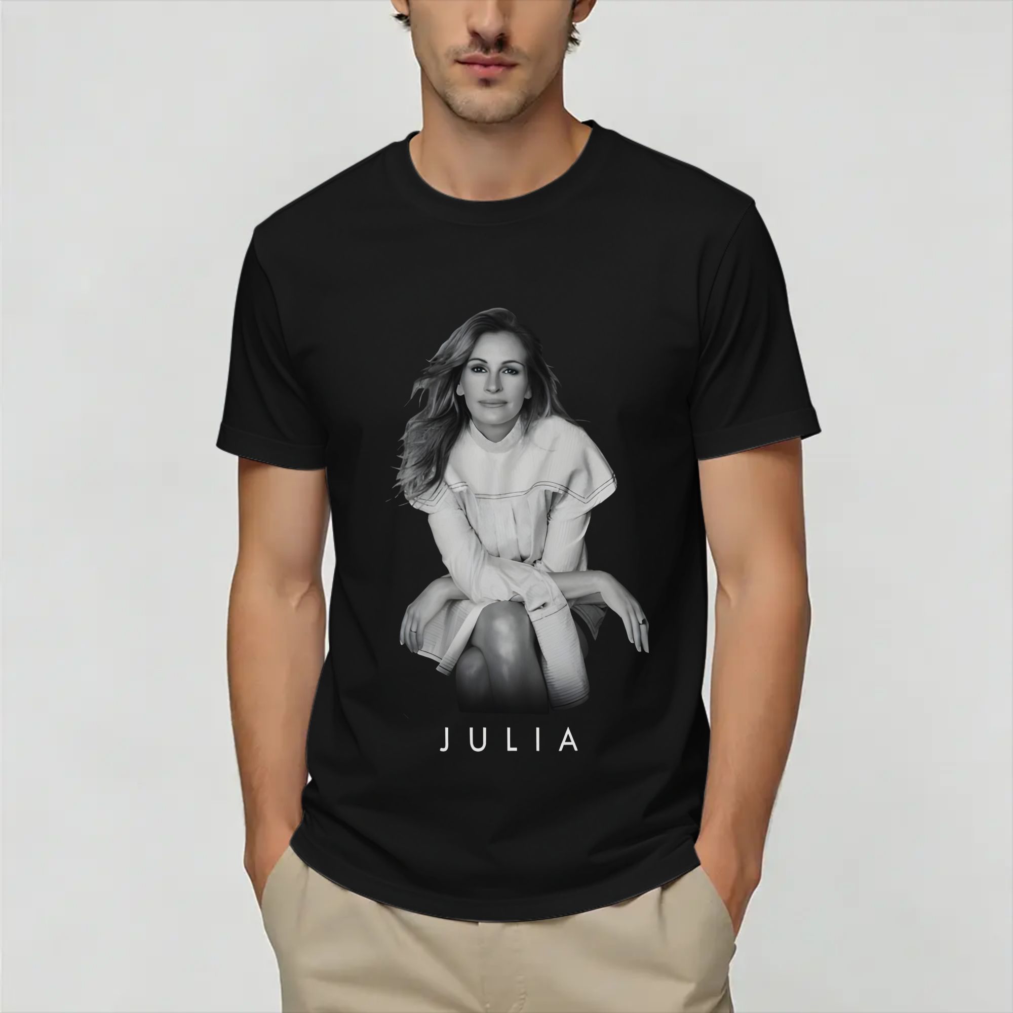 Julia Roberts Pure Cotton T-Sh - Summer Roberts Clothing avaliação e preço