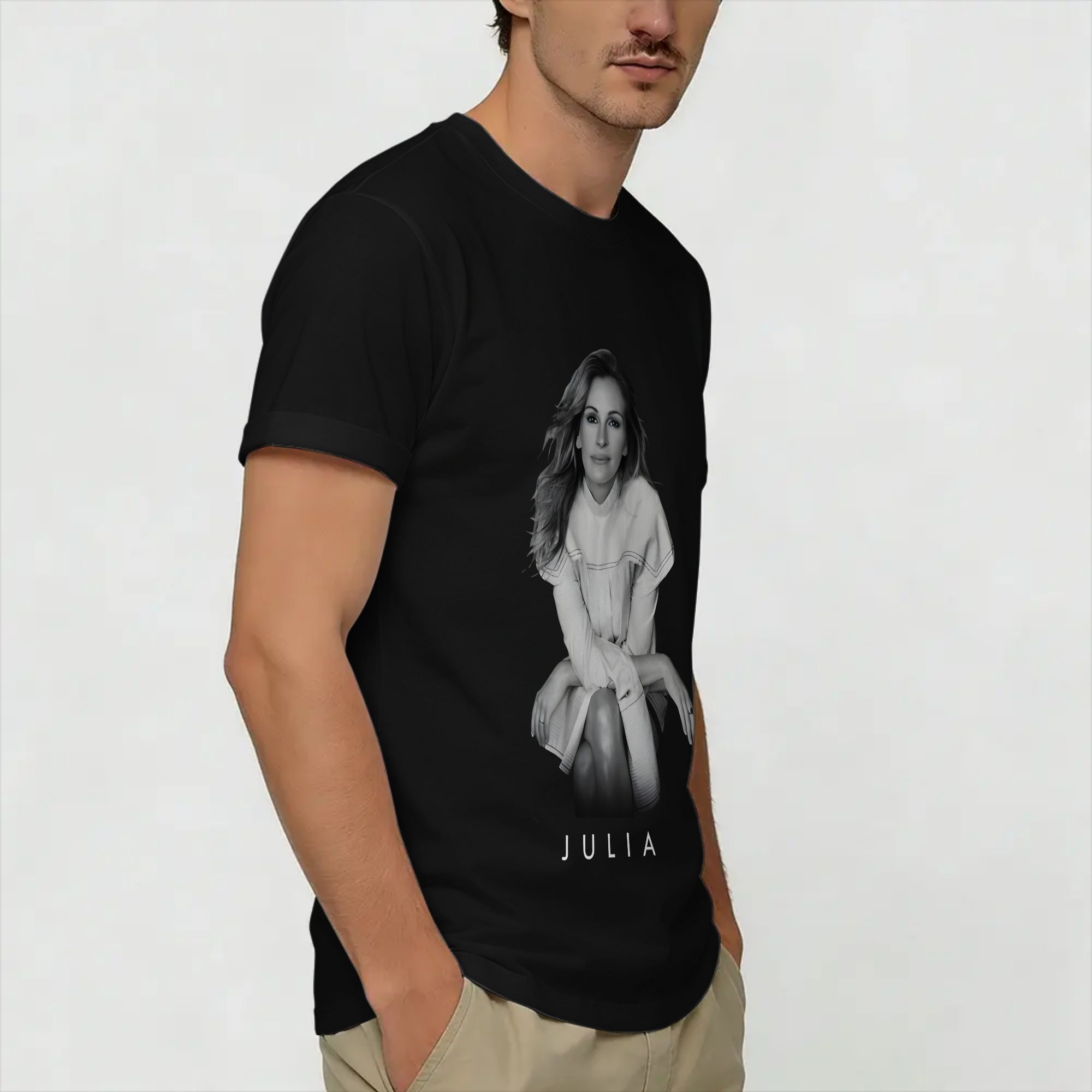 Julia Roberts Pure Cotton T-Sh - Summer Roberts Clothing avaliação e preço