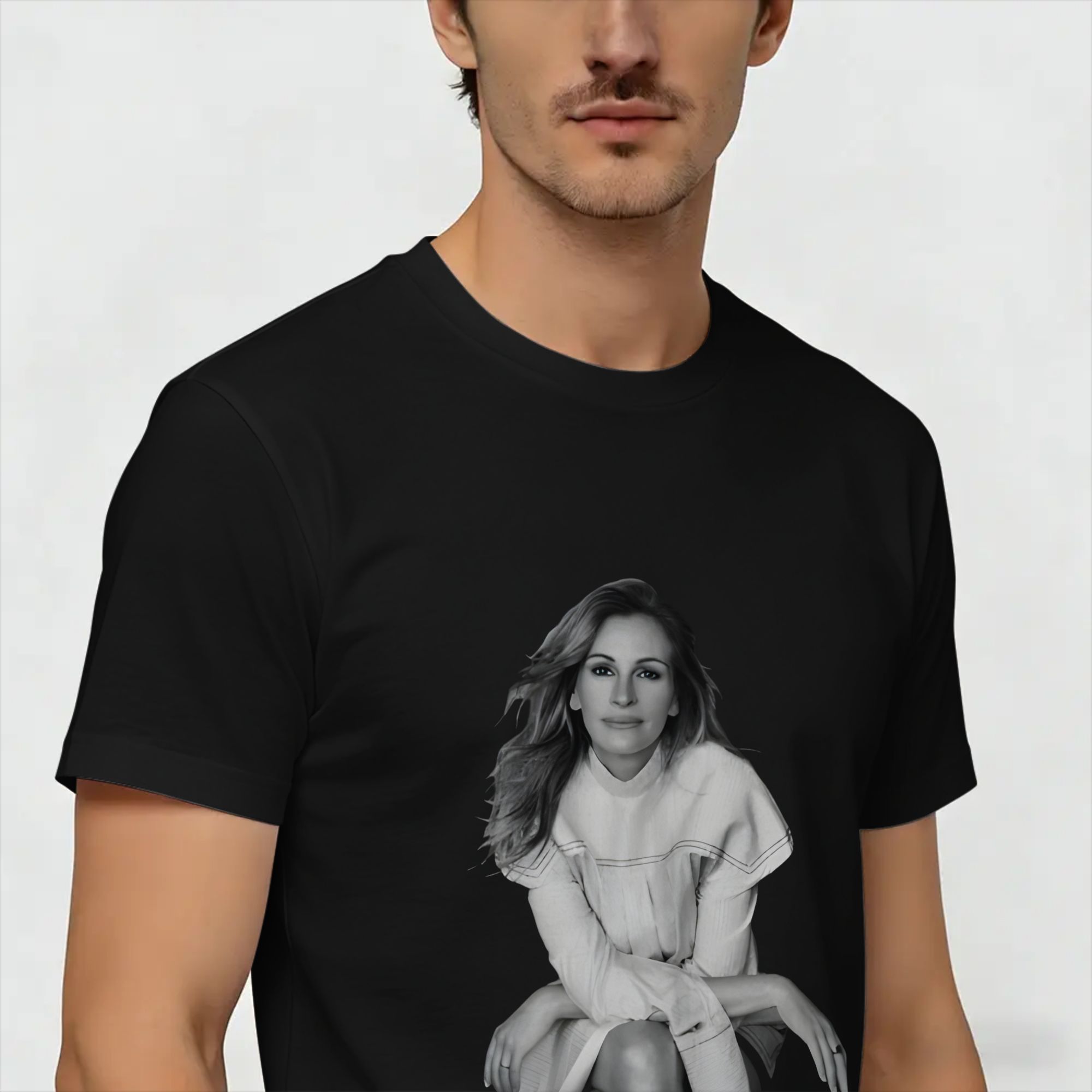 Julia Roberts Pure Cotton T-Sh - Summer Roberts Clothing avaliação e preço