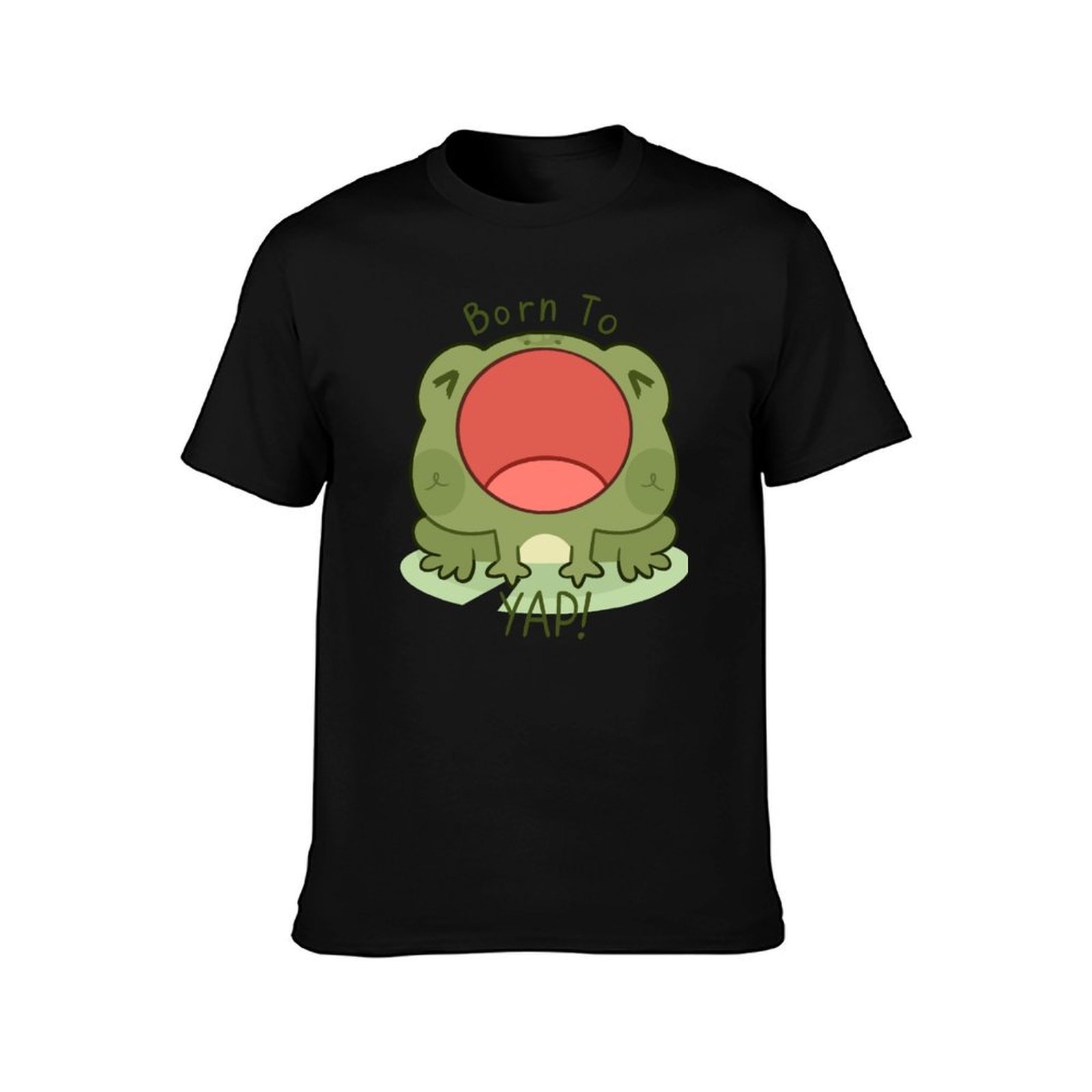 Born to Yap Frog T-Shirt summe - Summer Clothing Essentials Men avaliação e preço
