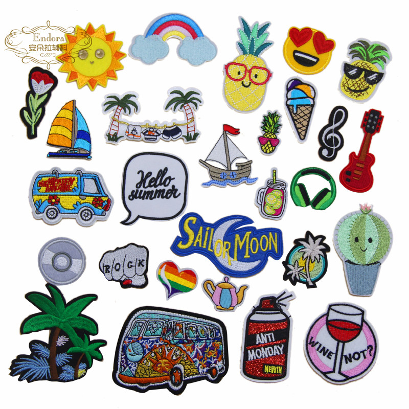 New Arrival 10 Pcs Hello Summe - Summer Clothing Pictures avaliação e preço