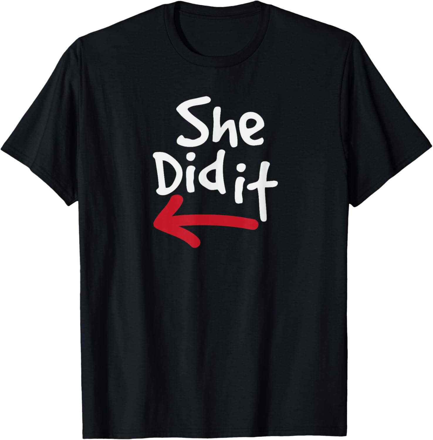 She Did It Funny Prank Couple  - Summer Clothing Not Shein avaliação e preço