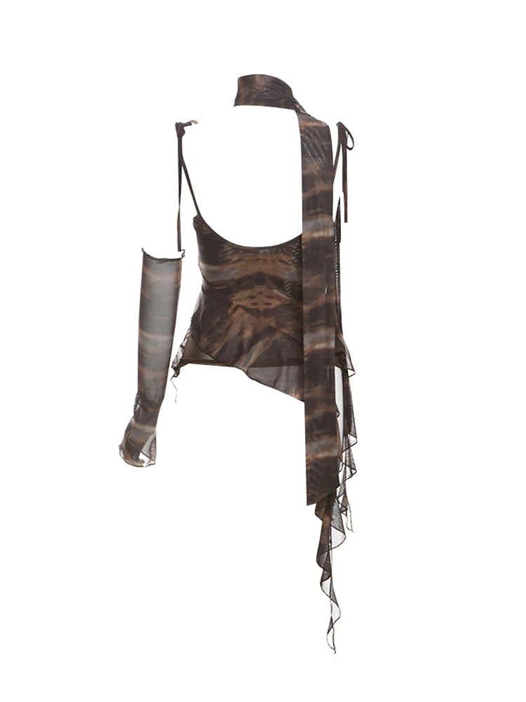 Grunge Crop Tops Harajuku Tank - Summer Grunge Clothing avaliação e preço