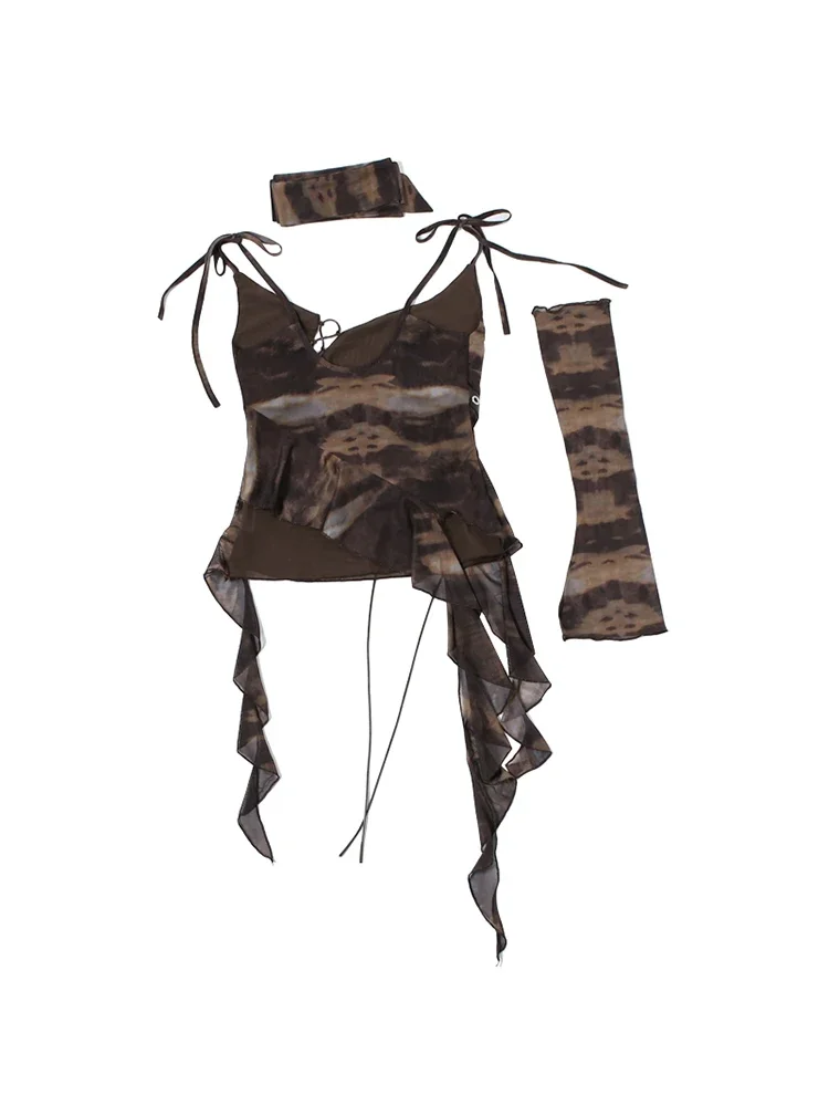 Grunge Crop Tops Harajuku Tank - Summer Grunge Clothing avaliação e preço