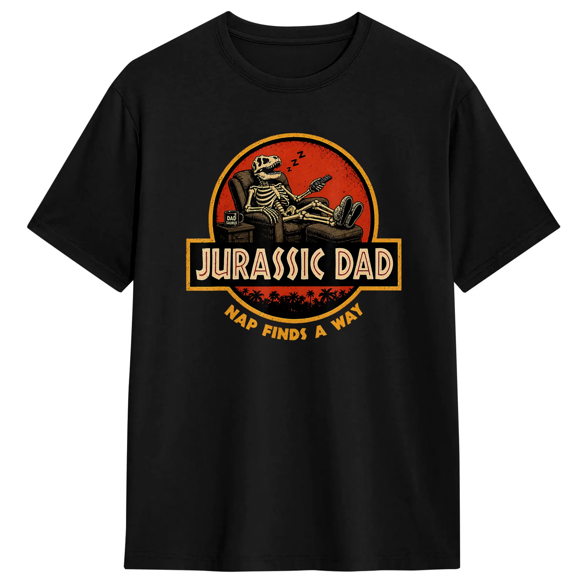 Jurassic Dad Nap Finds A Way T - Summer Away Clothing avaliação e preço