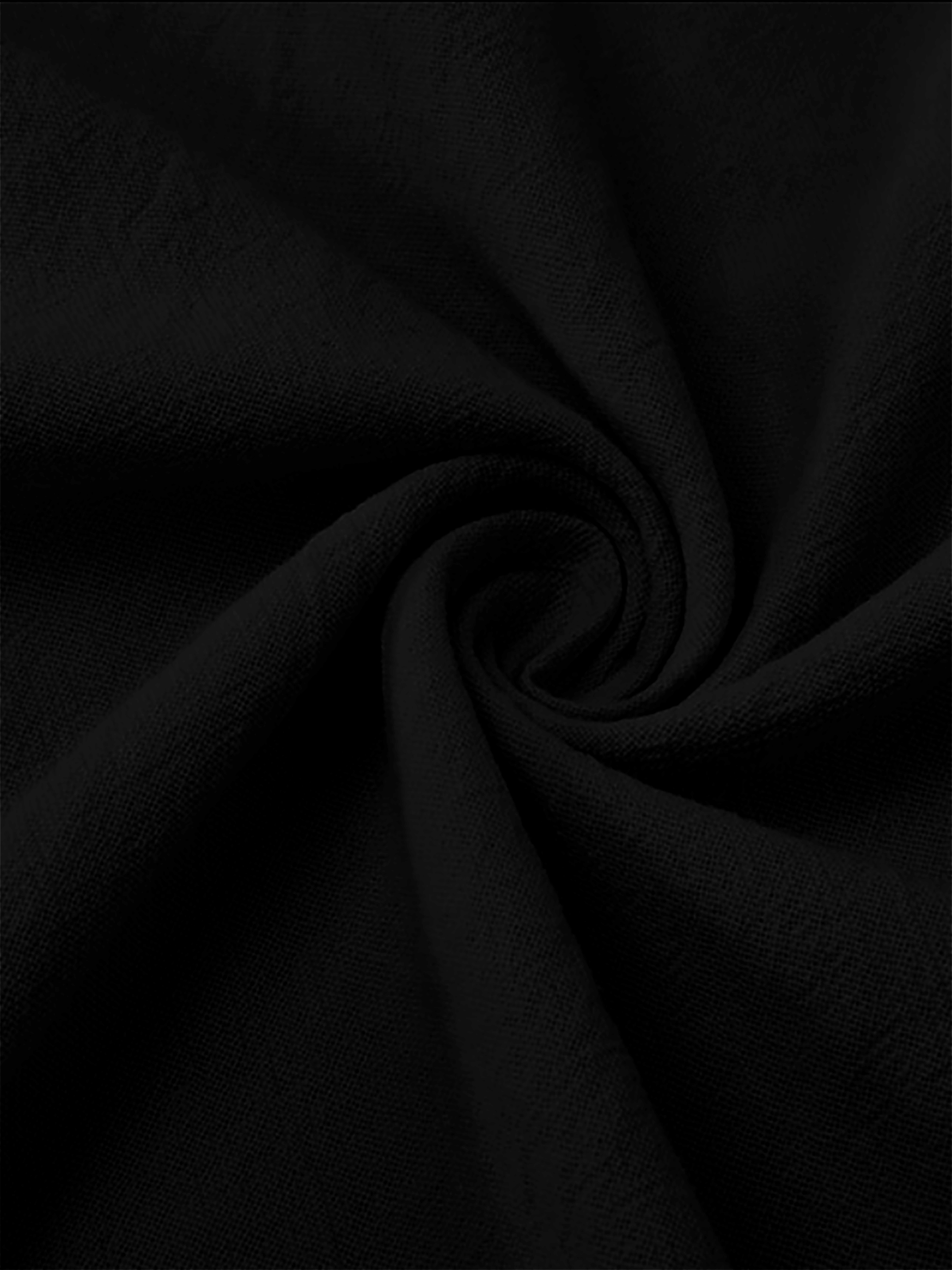 Elegant Black Henley Short-Sle - Summer Clothing Men Linen avaliação e preço