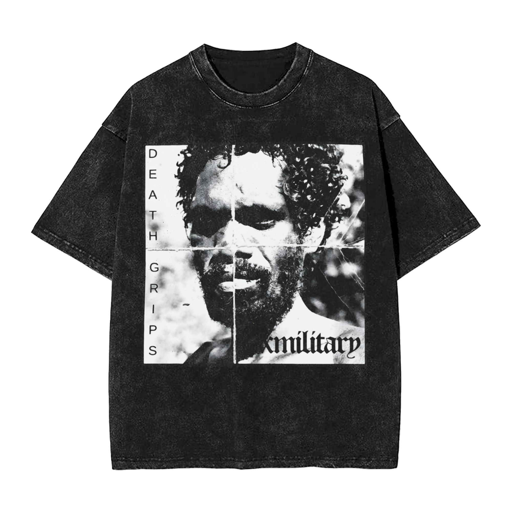 Men T-Shirt Death Grips Washed - Summer Clothing Ideas avaliação e preço