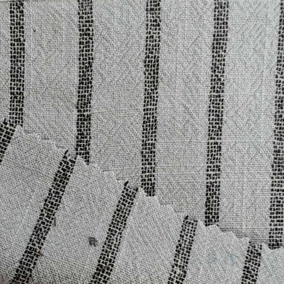Stripes 30%Linen 70%Viscose Bl - Summer Clothing Men Linen avaliação e preço
