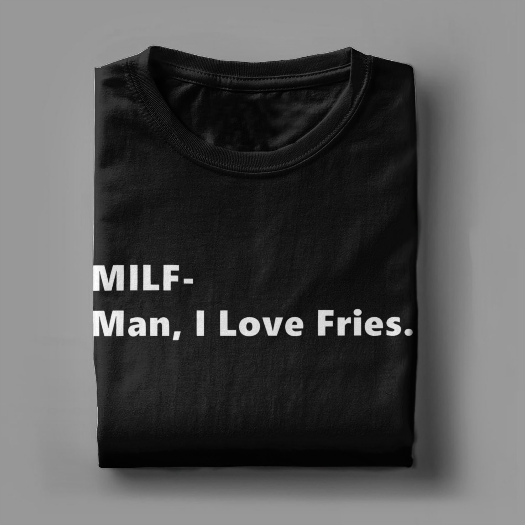 MILF Man I Love Fries Funny Qu - Summer Clothing Ideas avaliação e preço