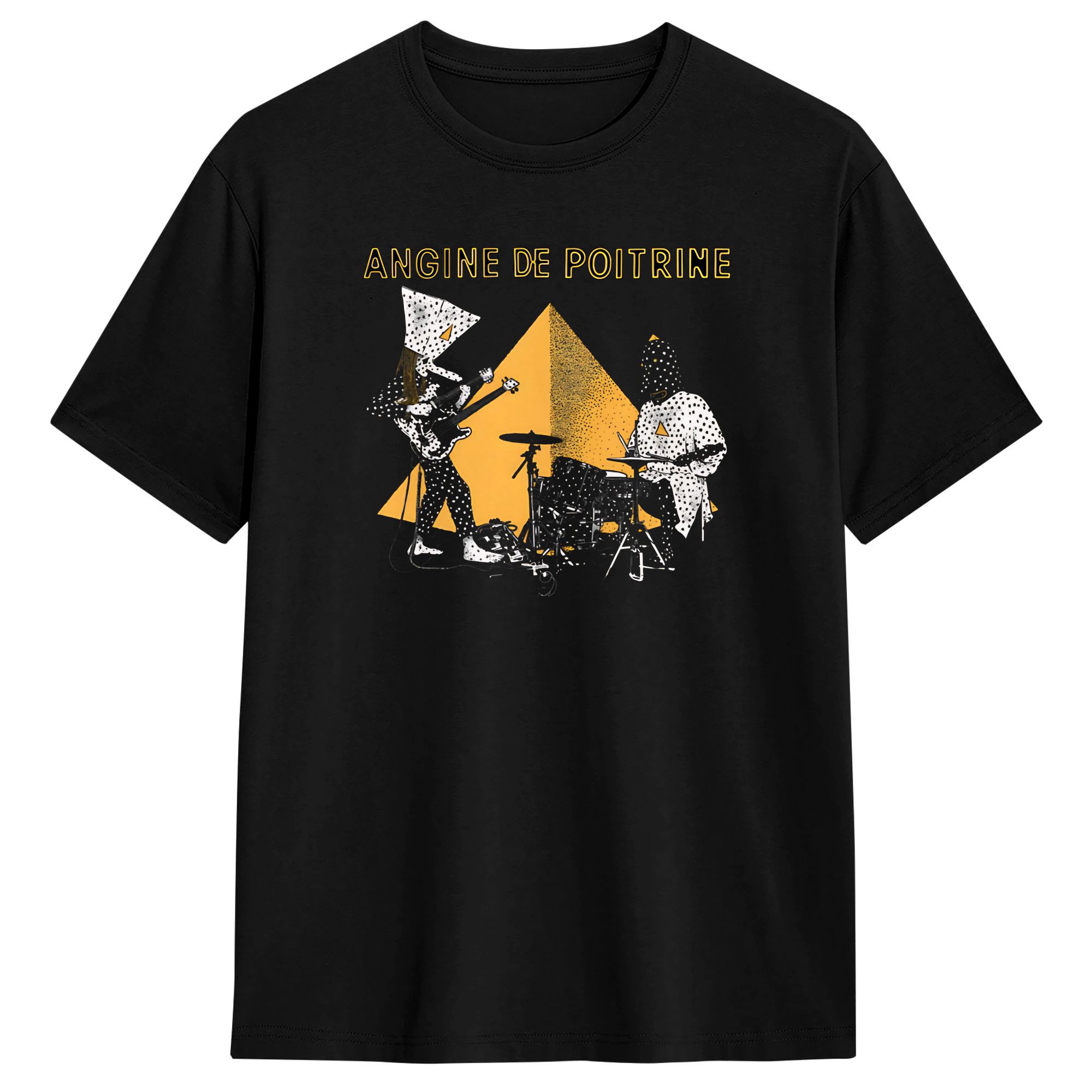 Mens T-Shirt Band Angine de Po - Summer Clothing Ideas avaliação e preço