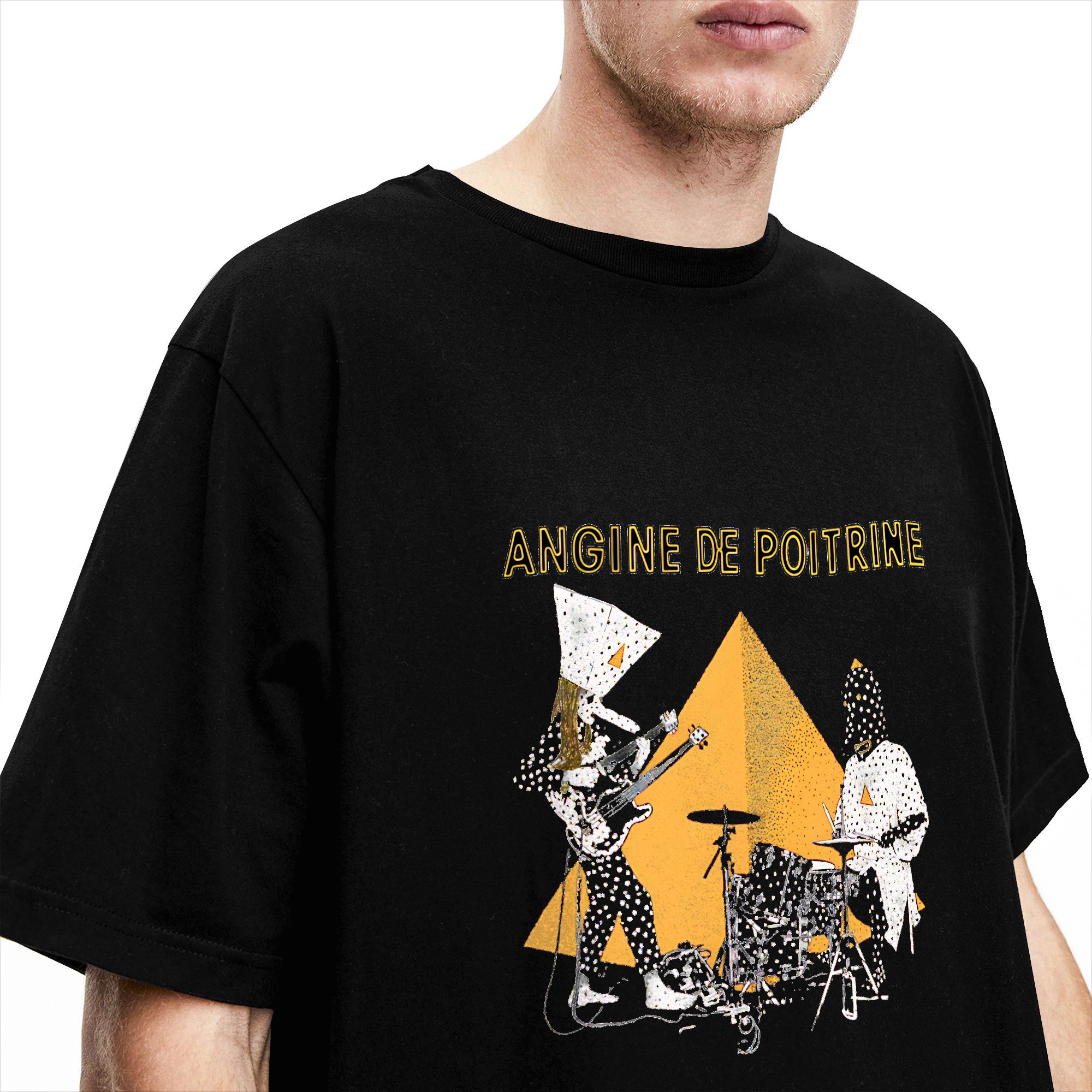 Mens T-Shirt Band Angine de Po - Summer Clothing Ideas avaliação e preço