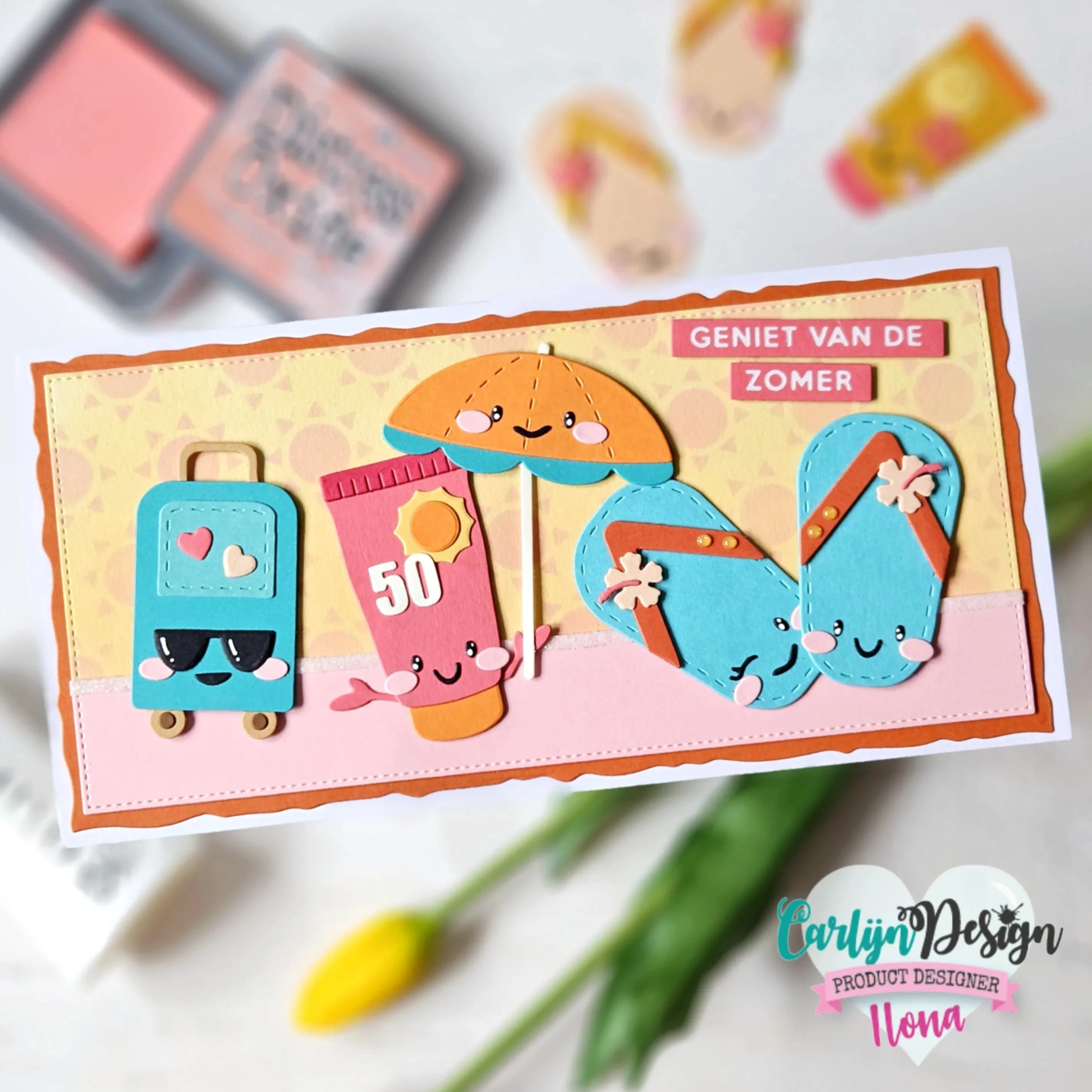 ScrapbookingHeart  Summer Gard - Summer Clothing Label avaliação e preço