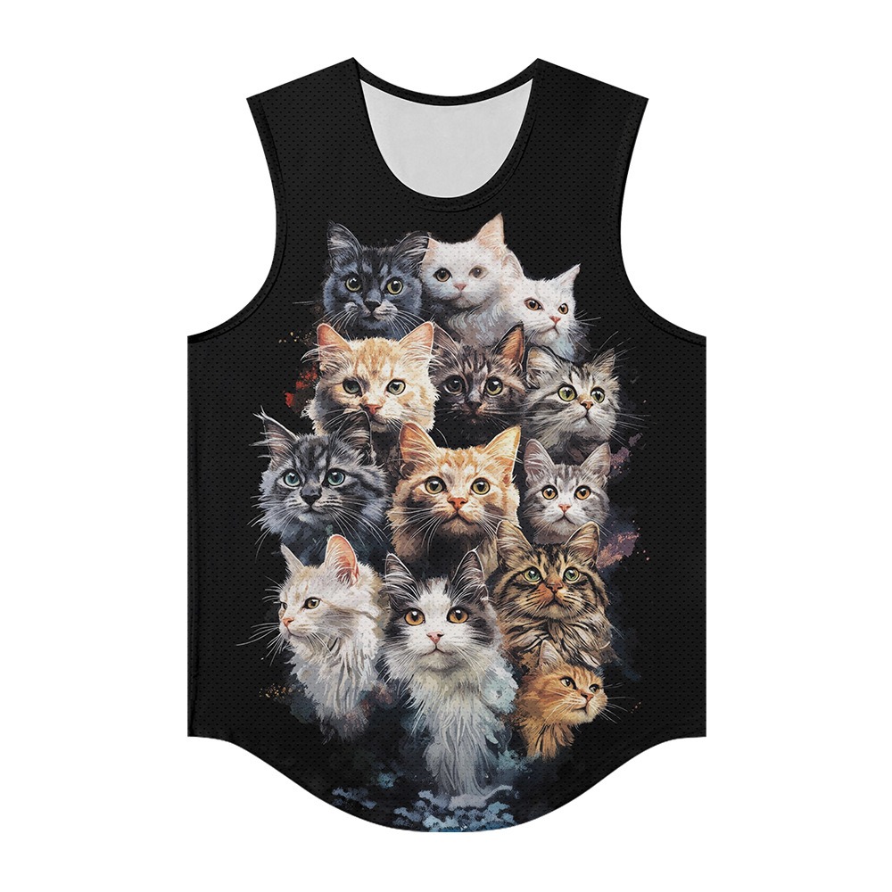 Men Vests Trendy Kawaii Lucky  - Summer Clothing Essentials Men avaliação e preço