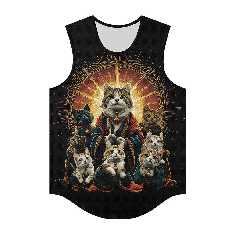 Men Vests Trendy Kawaii Lucky  - Summer Clothing Essentials Men avaliação e preço
