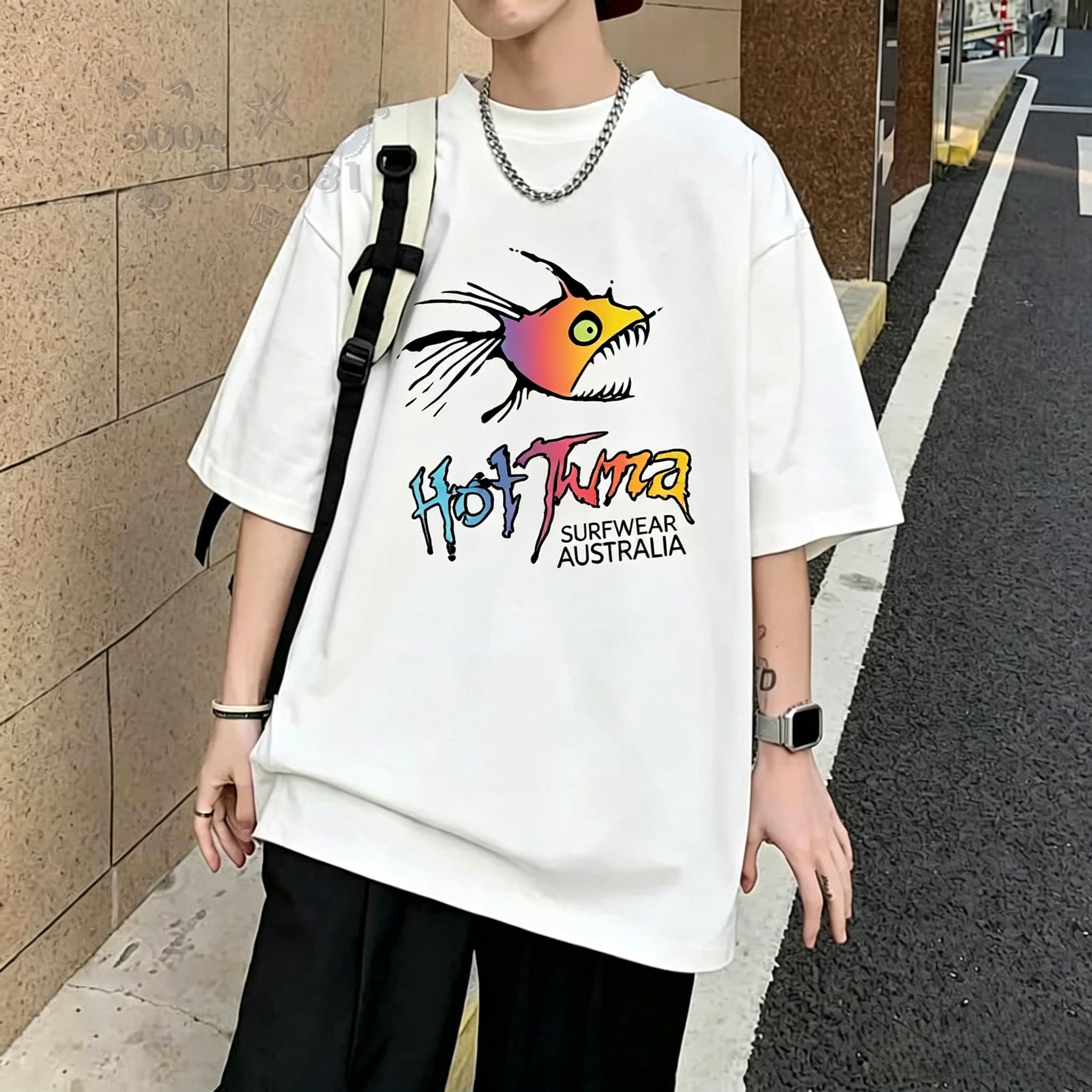Men's round-neck cotton T-shir - Summer Clothing Label avaliação e preço