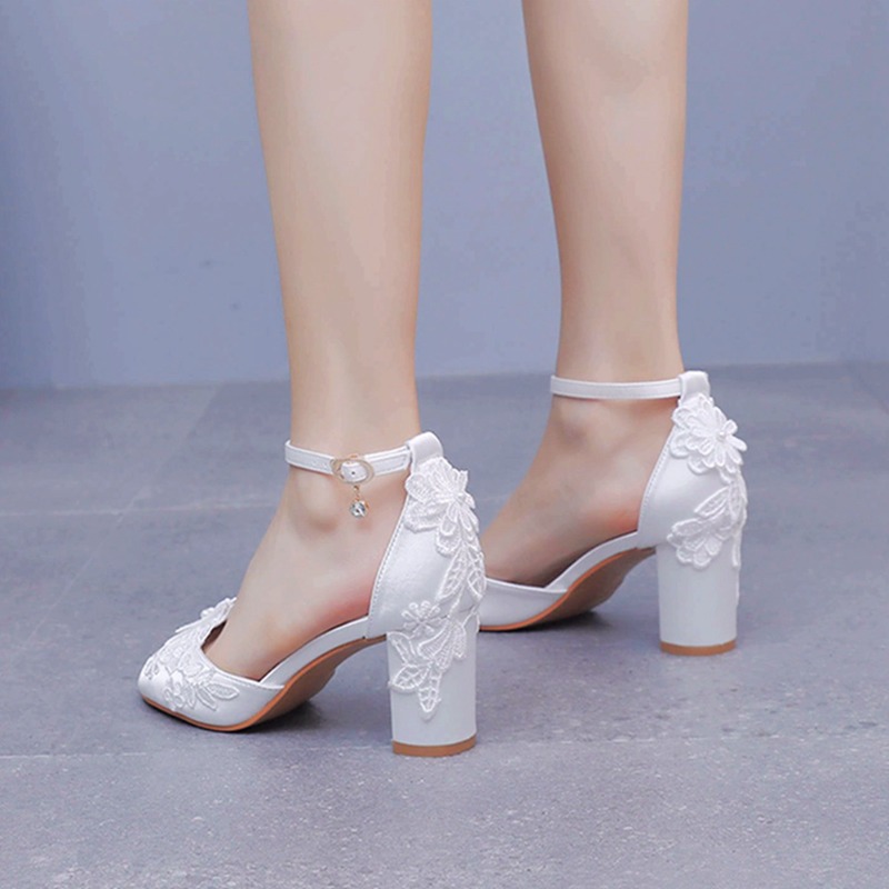 Women White Silk High Heels Su - Summer Clothing Collection avaliação e preço