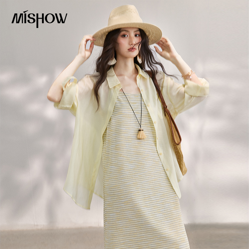 MISHOW Women's Casual Shirt St - Summer Light Clothing avaliação e preço