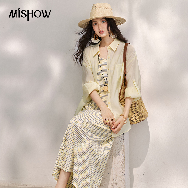 MISHOW Women's Casual Shirt St - Summer Light Clothing avaliação e preço