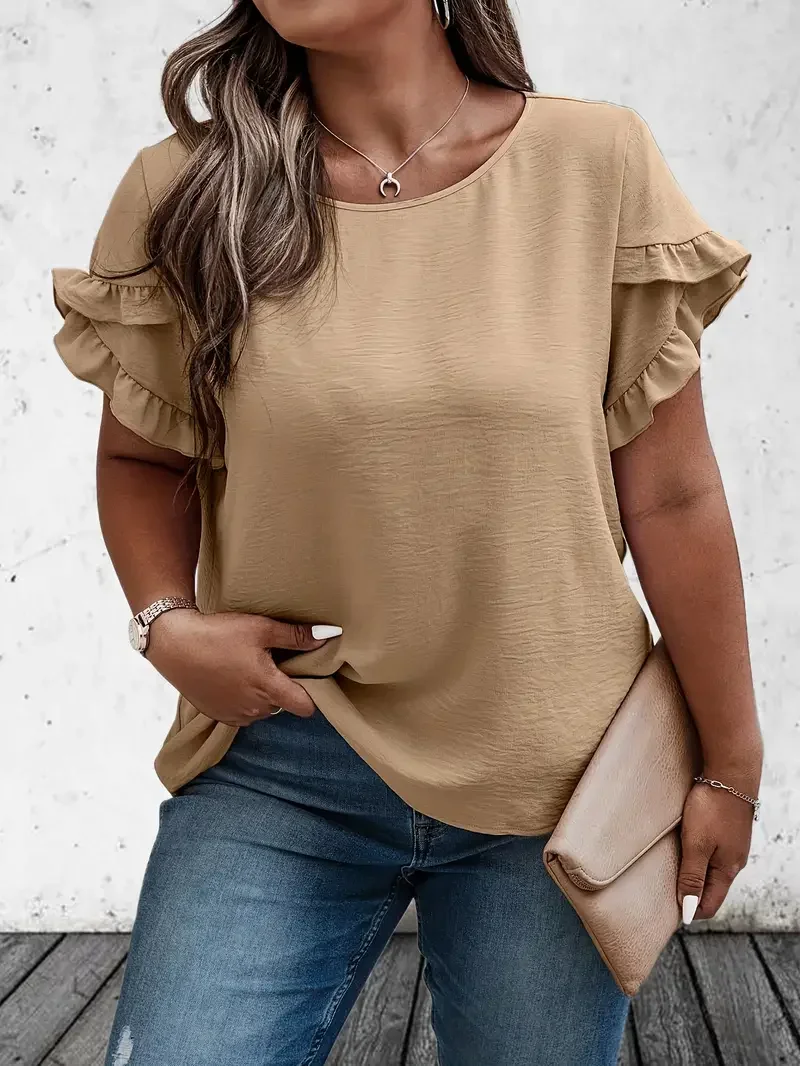 Spring Summer Women Plus Size  - Summer Clothing Colors avaliação e preço