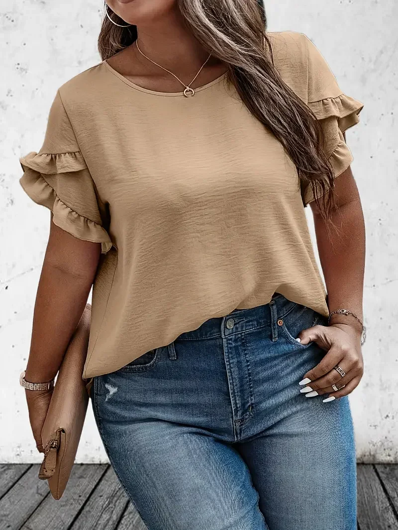 Spring Summer Women Plus Size  - Summer Clothing Colors avaliação e preço