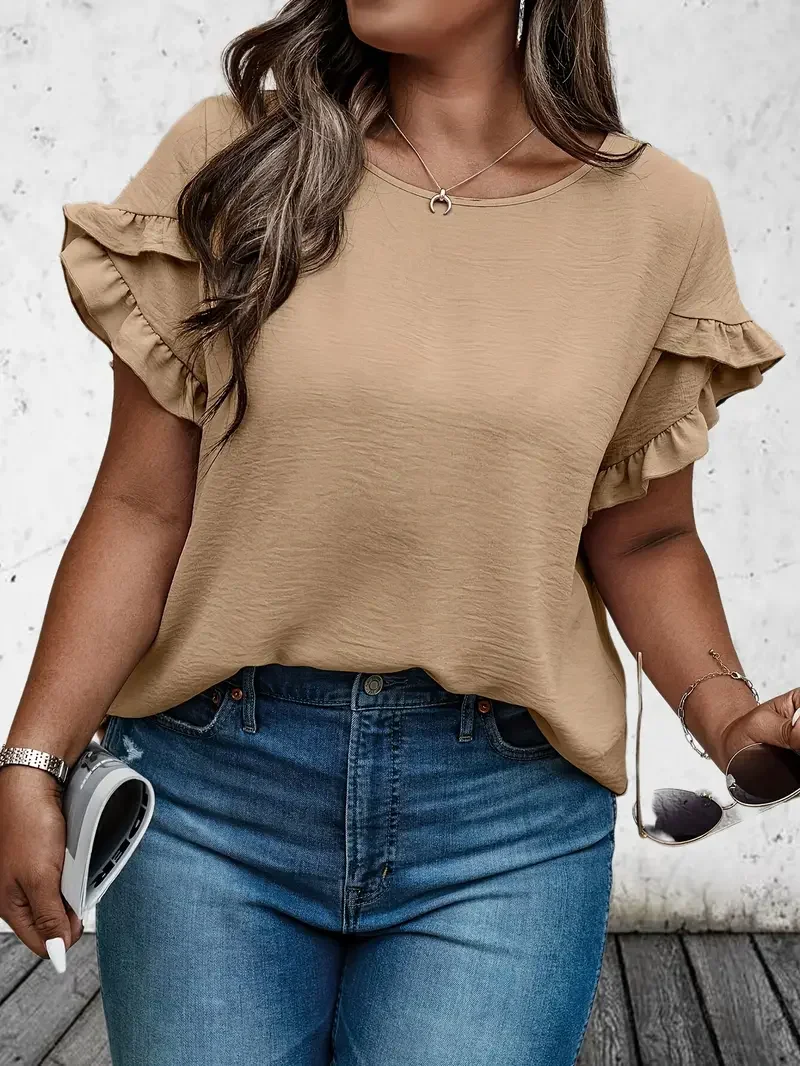 Spring Summer Women Plus Size  - Summer Clothing Colors avaliação e preço