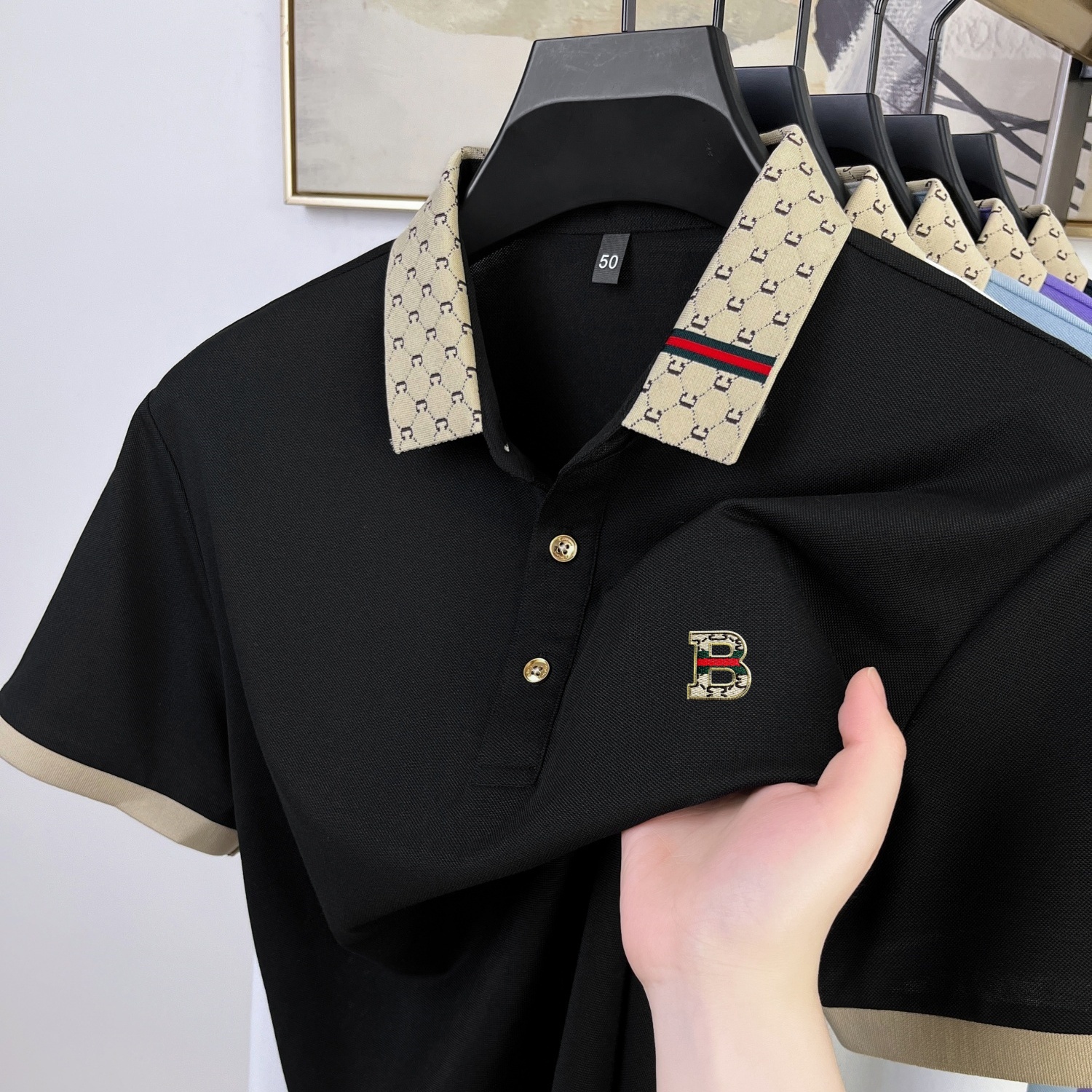 High end brand men's short sle - Summer Clothing Men Linen avaliação e preço