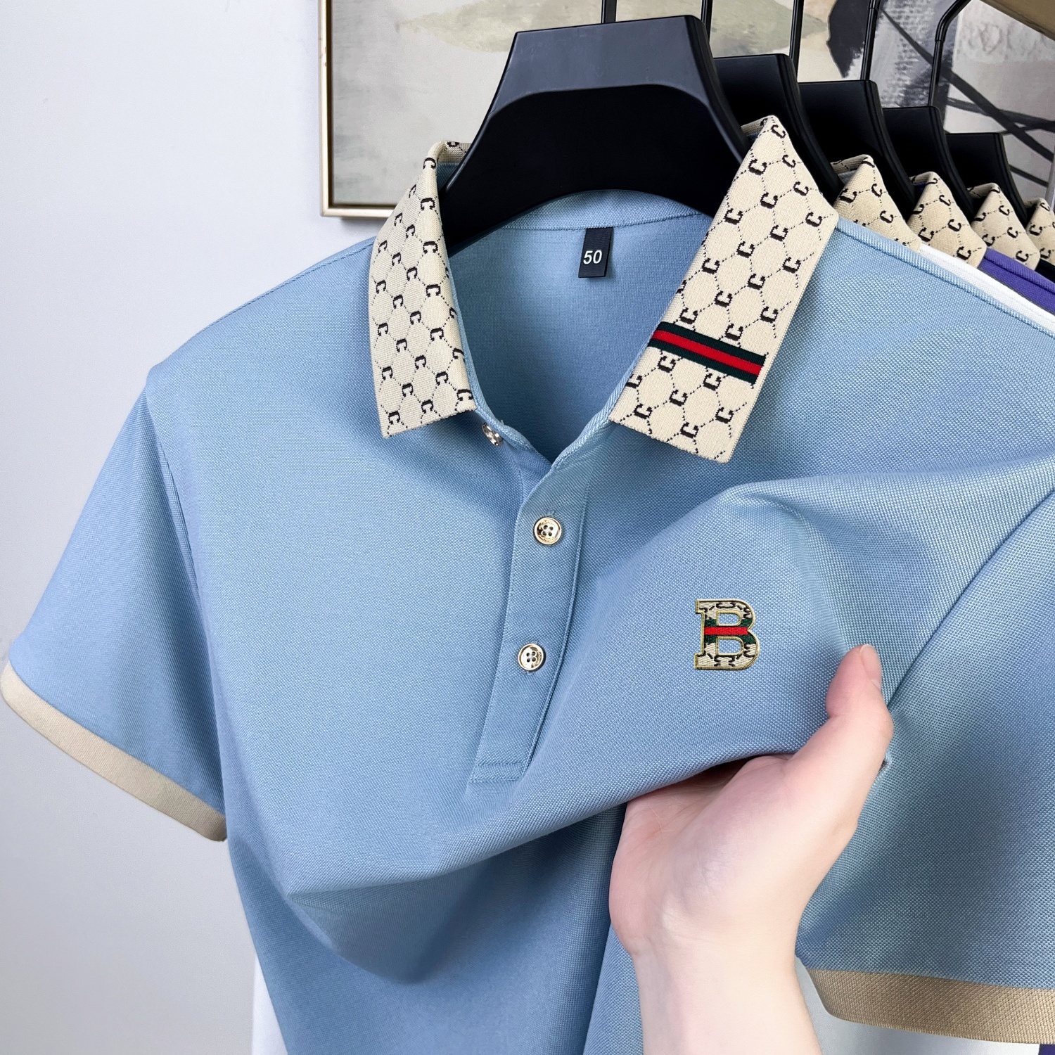 High end brand men's short sle - Summer Clothing Men Linen avaliação e preço