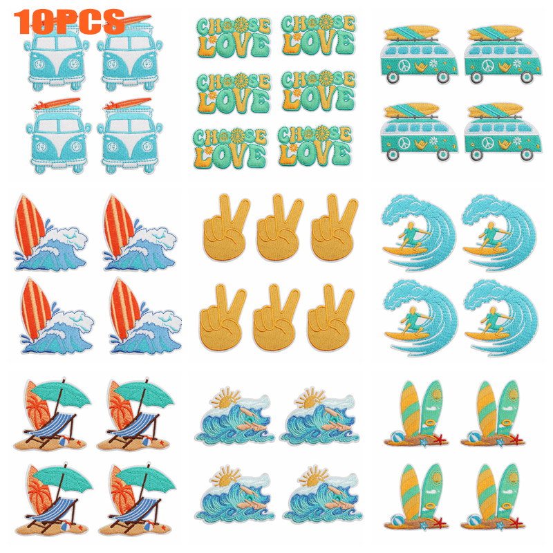 10PCS/lots Summer Beach Themed - Summer Clothing Pictures avaliação e preço