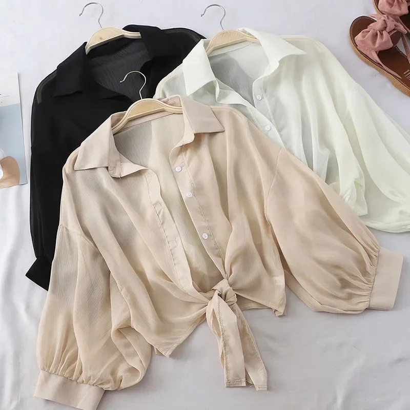 Casual Loose Hollow White Clot - Summer Light Clothing avaliação e preço