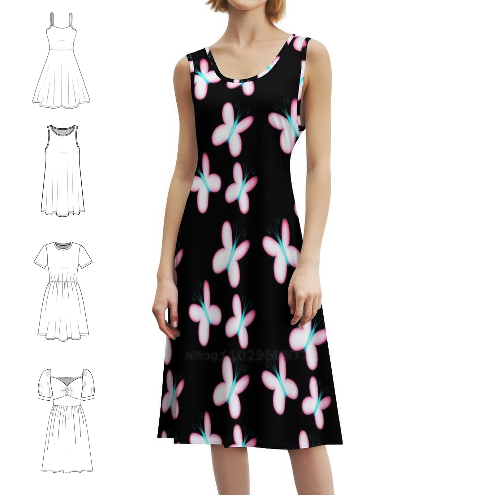 Neon Fluttershy Women's Street - Summer Evenings Clothing avaliação e preço
