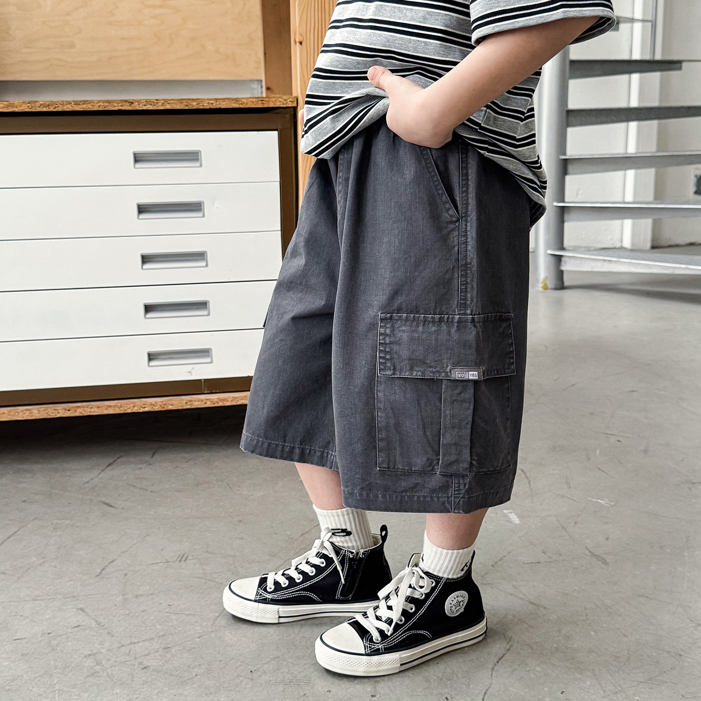 Boys Pants 2026 Spring and Sum - Summer Clothing Label avaliação e preço