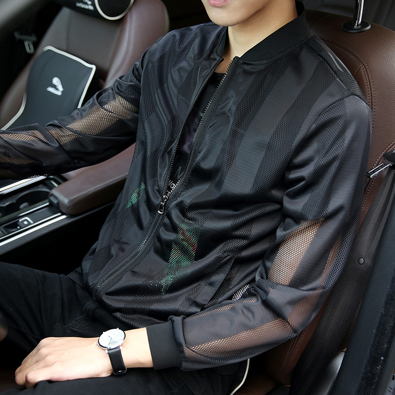2025 Summer New Men's Mesh Sun - Quality Summer Clothing avaliação e preço