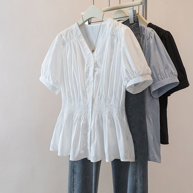 200 Pounds Plus Size Elastic W - Summer Clothing Office avaliação e preço
