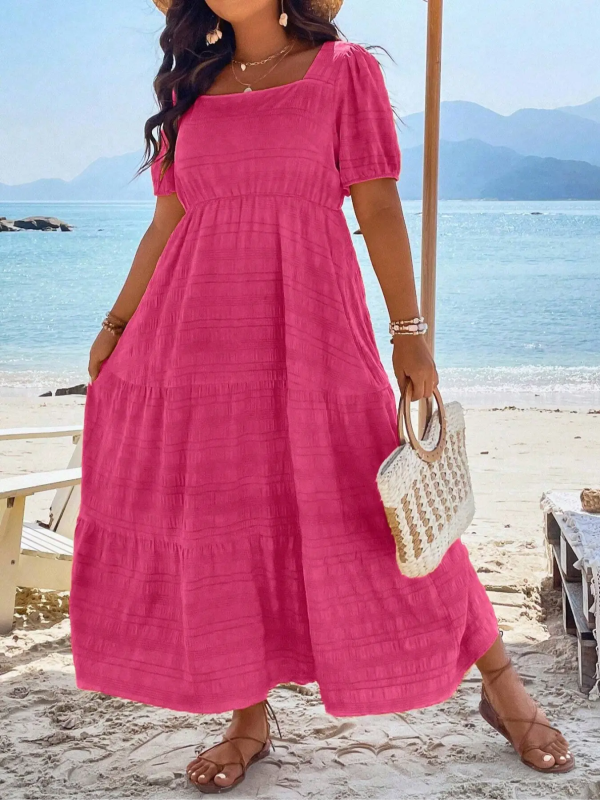 Plus Size 1XL-5XL Women's Fash - Summer Clothing Colors avaliação e preço