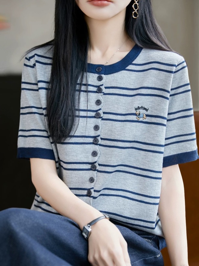 Oule Summer Thin Ice Silk Knit - Summer Clothing Label avaliação e preço