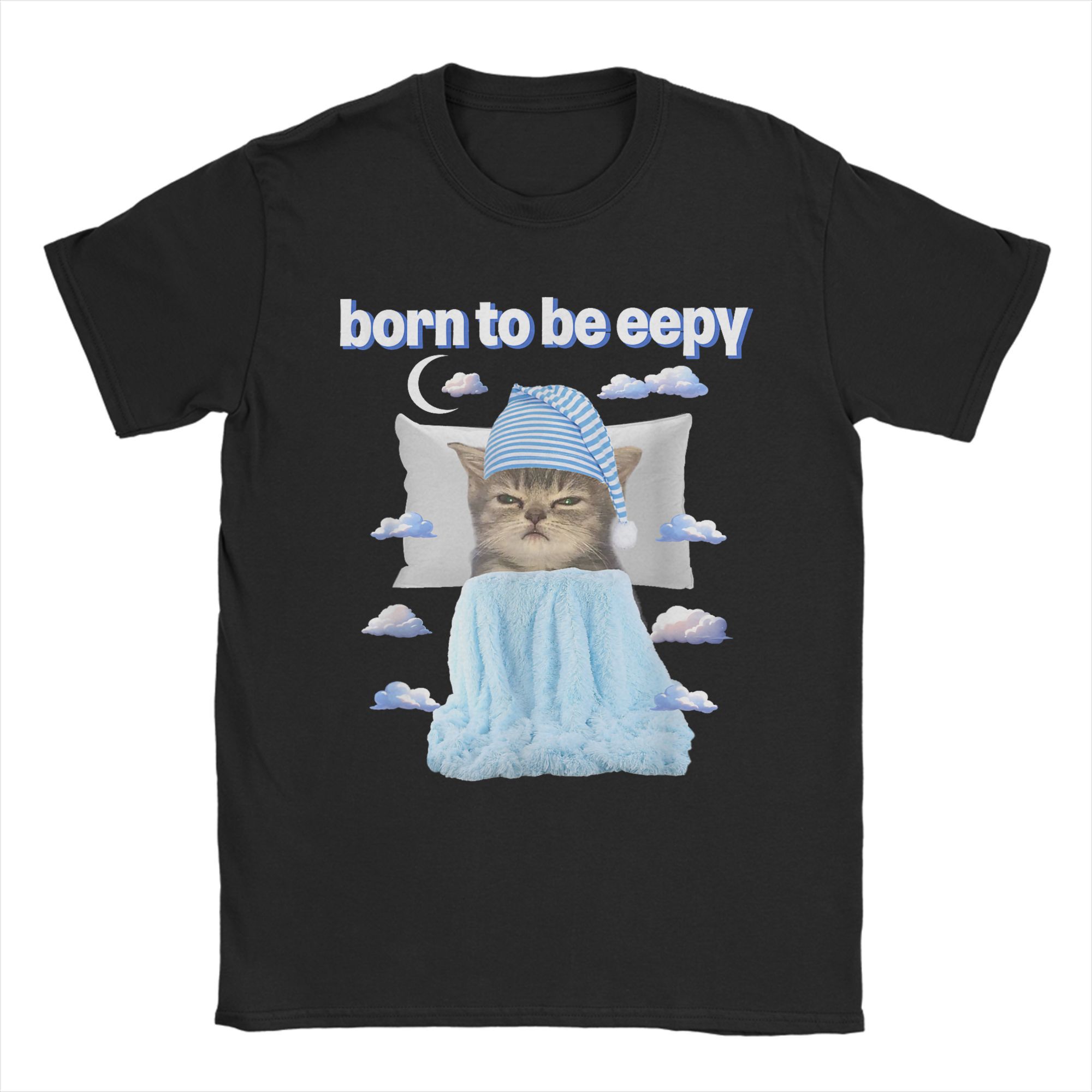 Women T-Shirt Eepy Cat Sleepy  - Summer Clothing Ideas avaliação e preço
