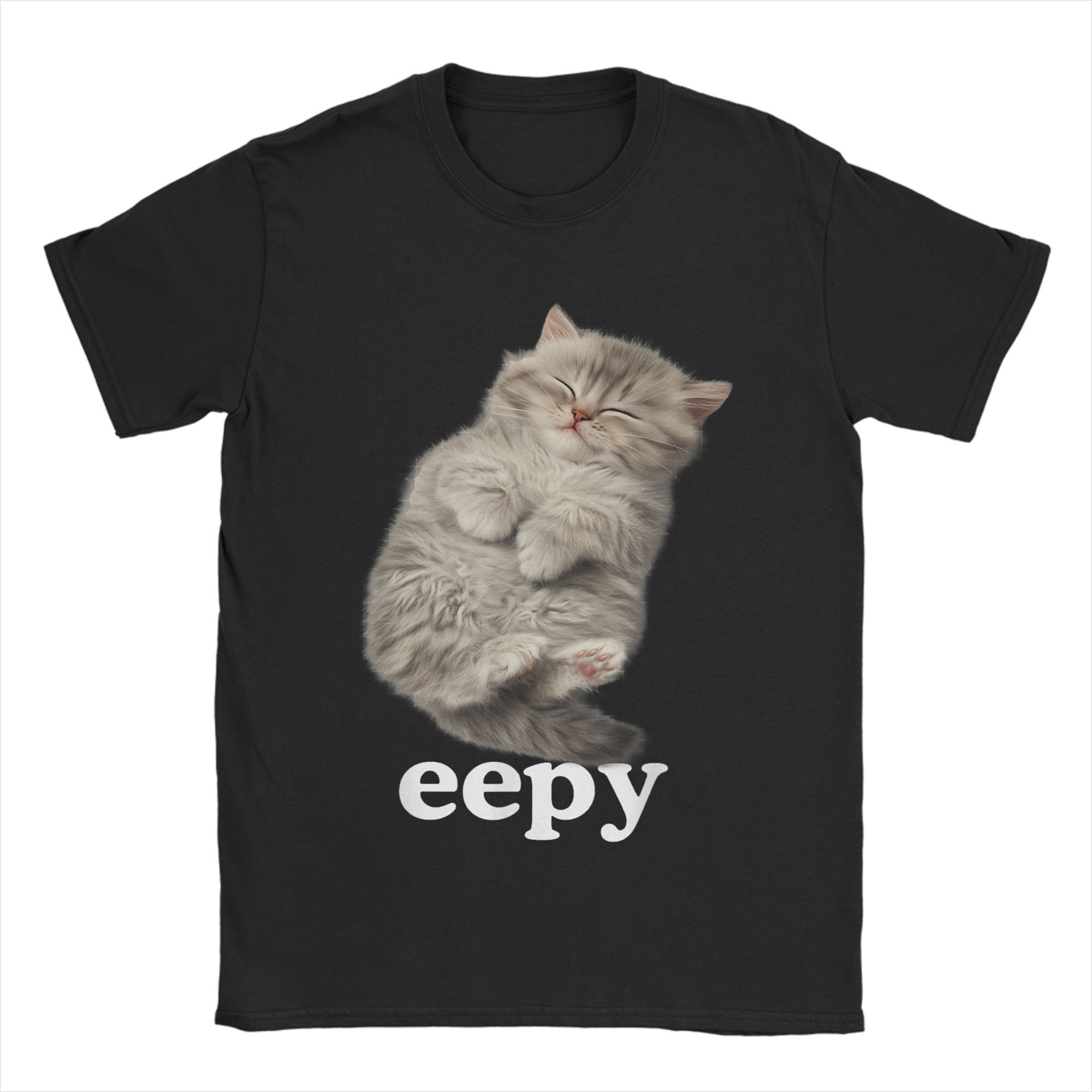 Women T-Shirt Eepy Cat Sleepy  - Summer Clothing Ideas avaliação e preço